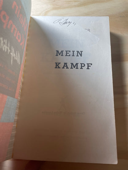 Mein Kampf Adolf - 1943 8th Sentry Edition